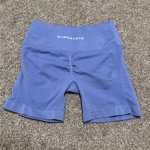 Alphalete Amplify Contour Short 5" - Bluebonnet